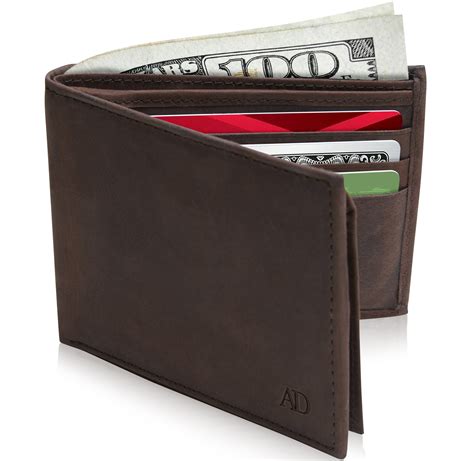 rfid leather wallets for men